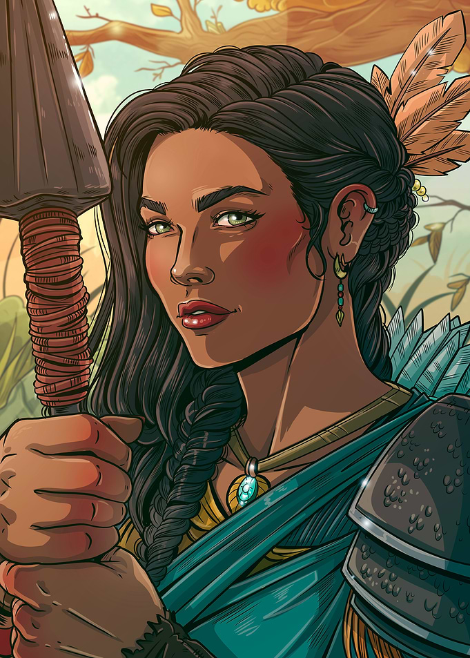 Amazon Warrior Girl