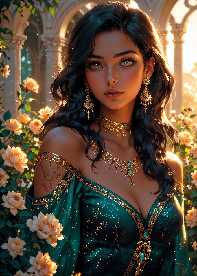 Emerald Beauty | Enchanted Jewel of the Garden