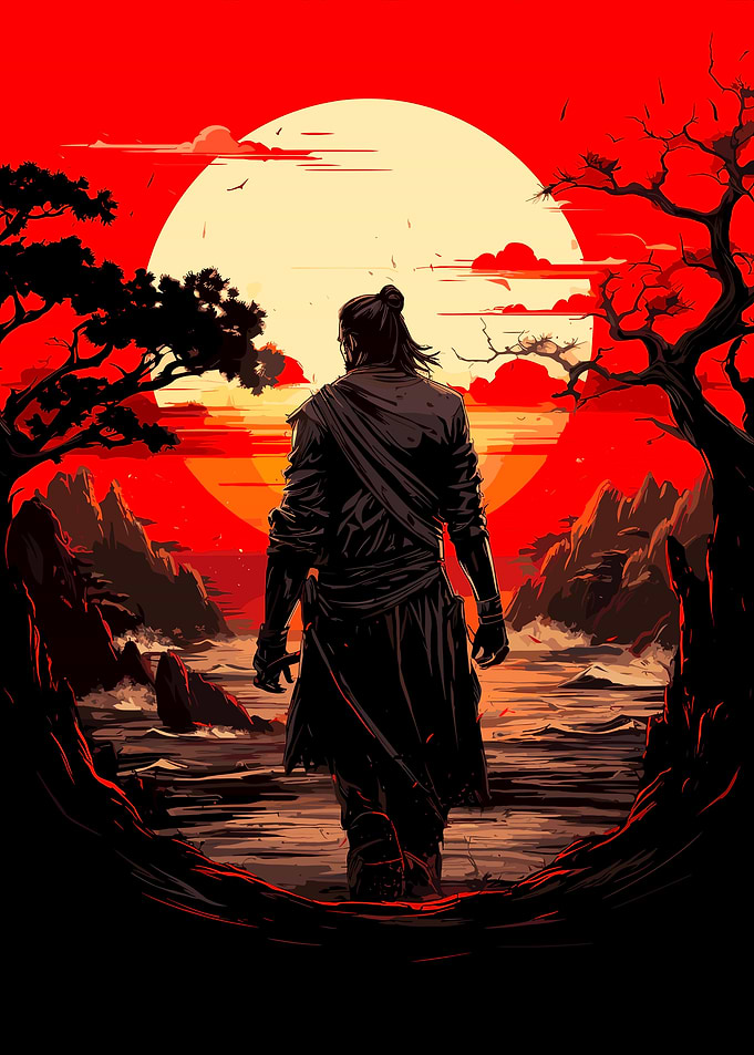 Samurai Sunset