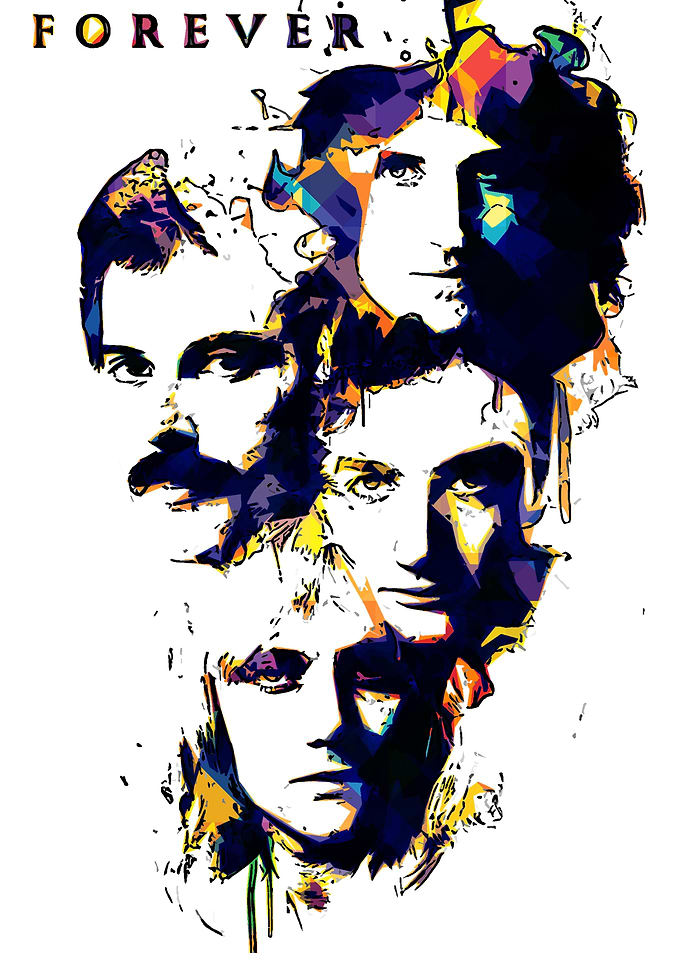 Queen Band Portrait