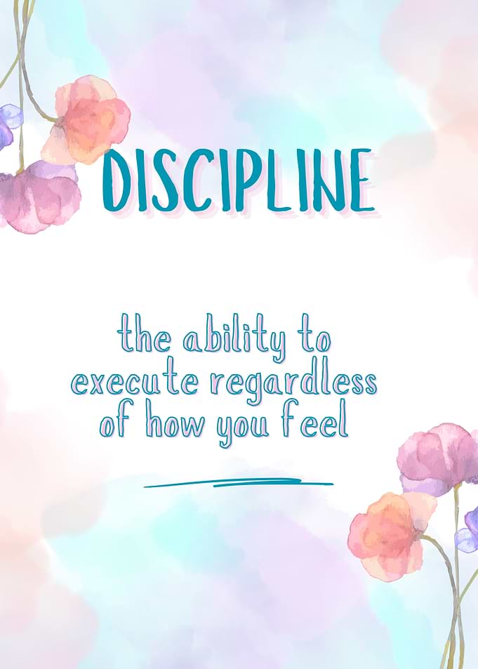 Discipline Motivation