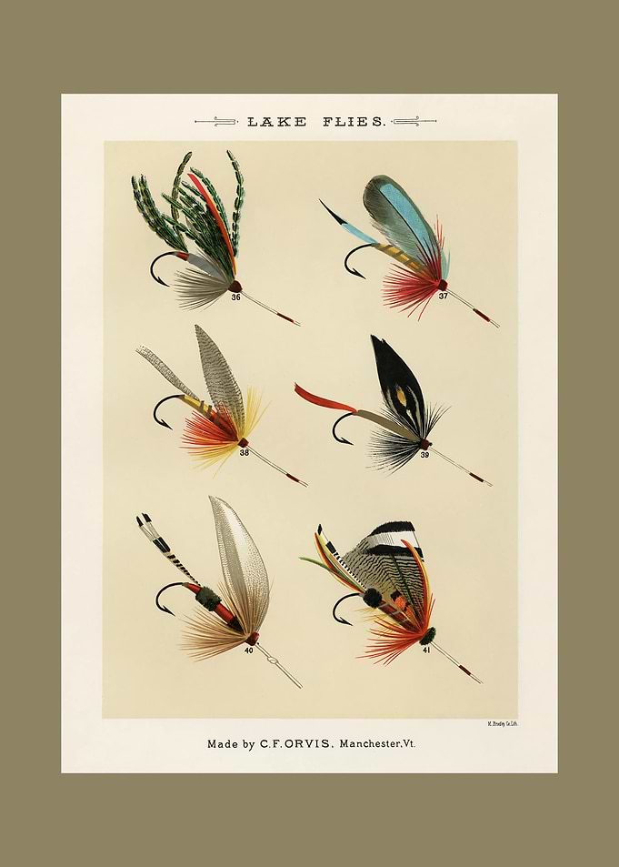 Vintage Fishing Flies