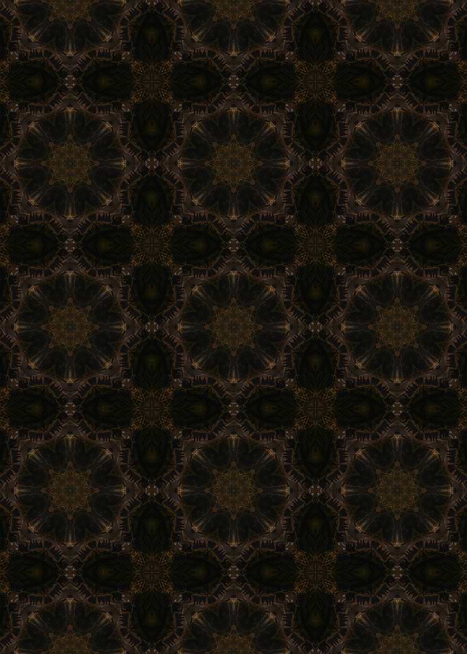 Dark Geometric Pattern