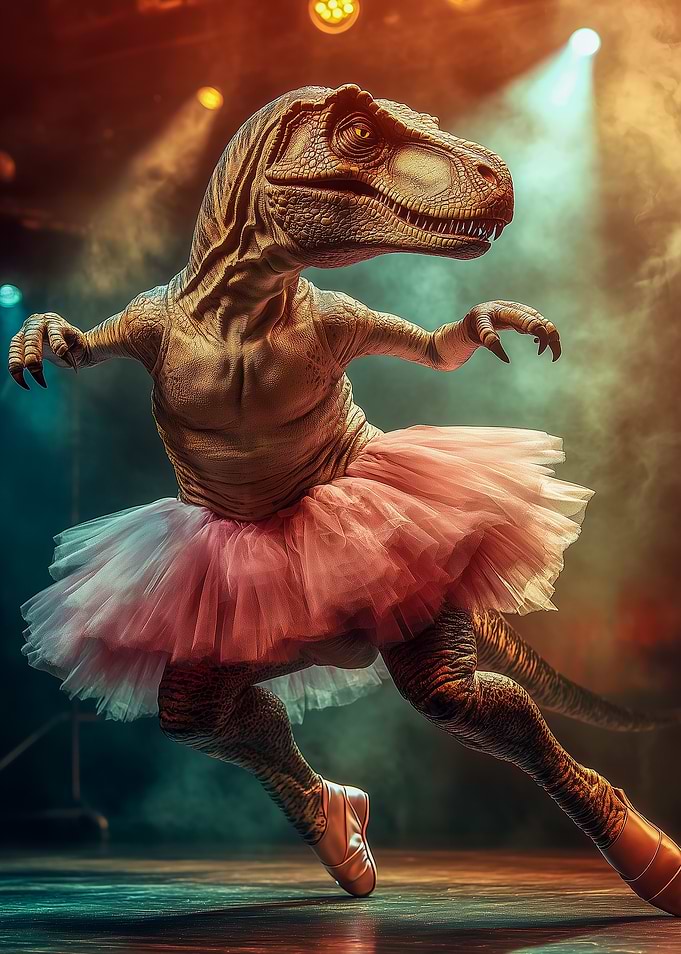 T-Rex Ballet Dancer