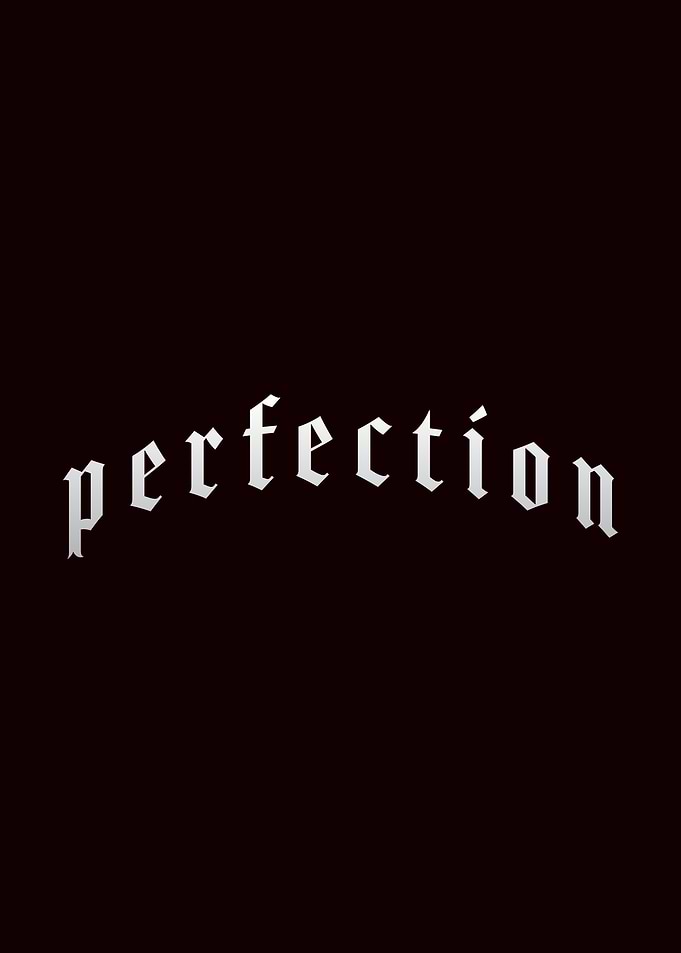 Perfection Text Art