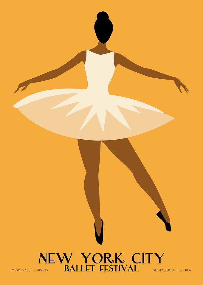 NYC Ballet Festival Poster