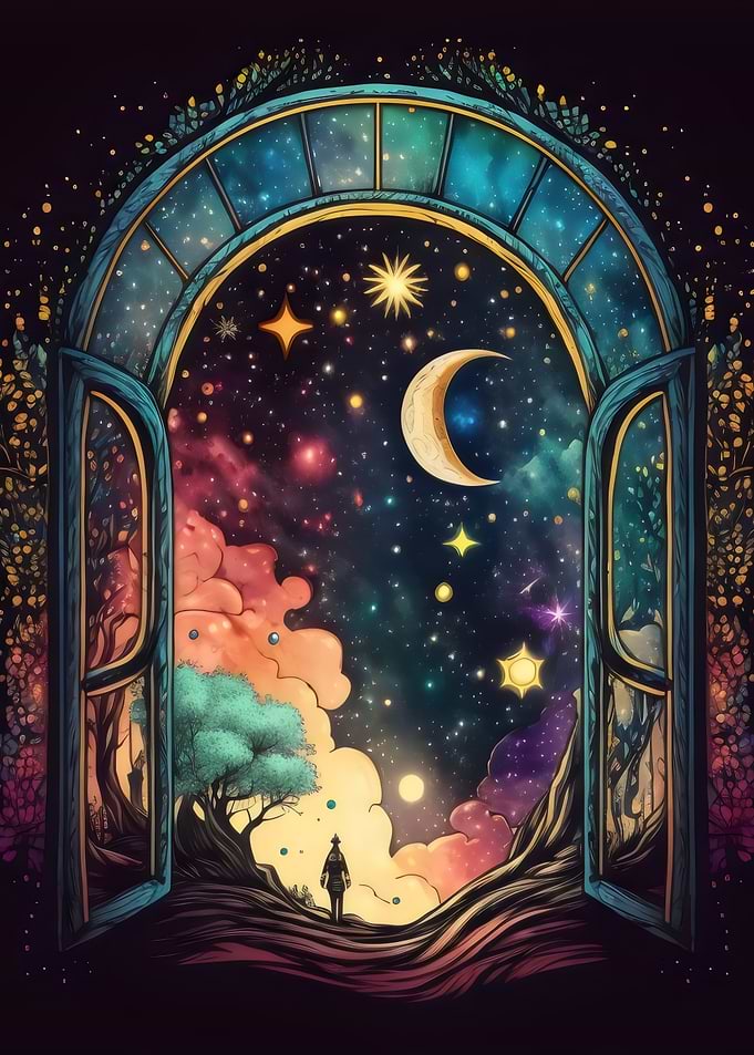 Sky Window Of The Stars