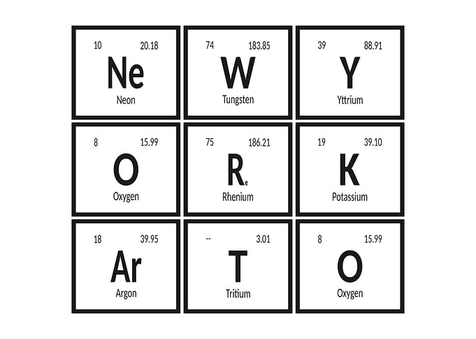 New Yorkarto | Periodic Table of Elements