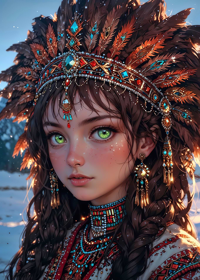 Spirited Eastern Maiden