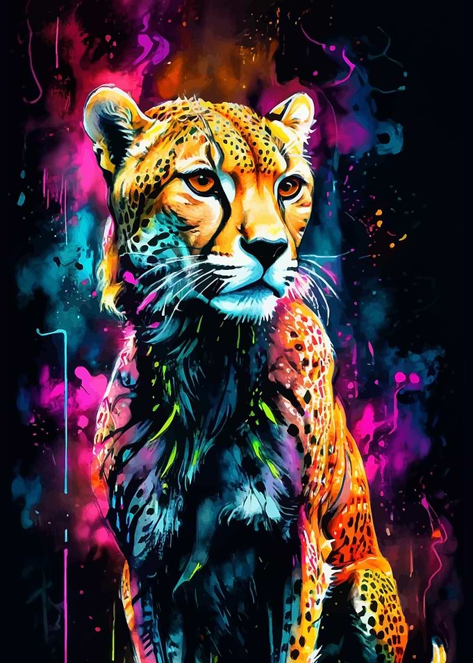 Neon Cheetah
