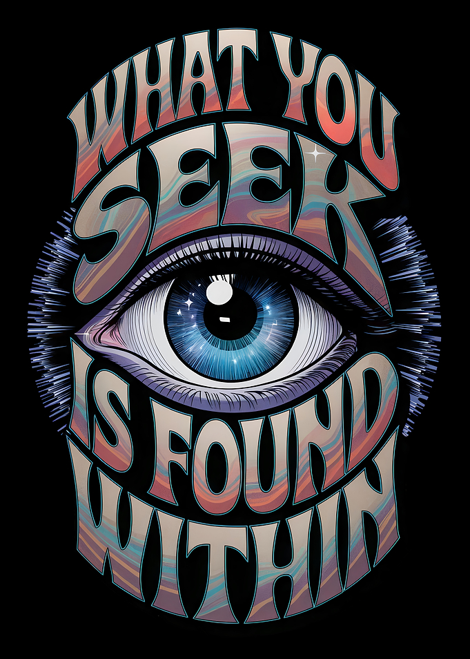 What You Seek Is Found Within – eye - Inspiring Self-Discovery