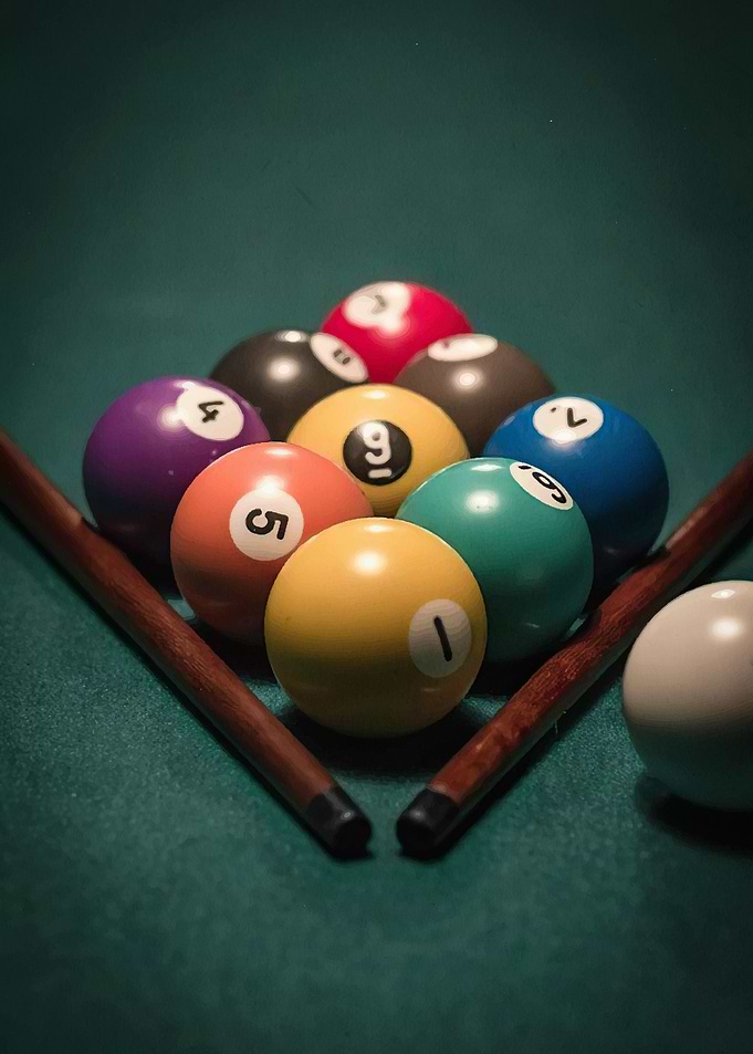 Pool Balls and Cues