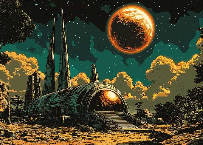 Alien Cityscape