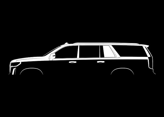 Escalade ESV (2021) Silhouette