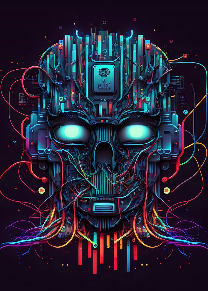 Cybernetic Skull