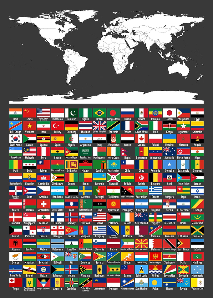 Chart of World Flags