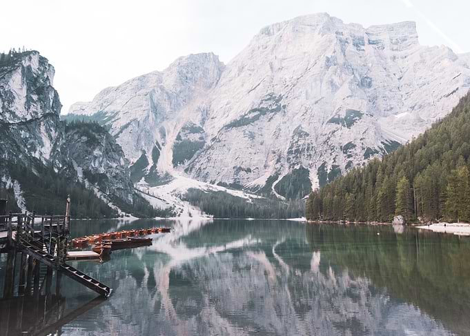 Mountain Lake Serenity