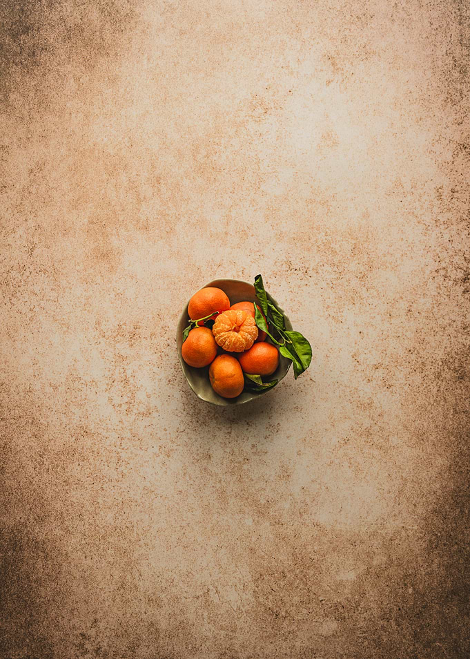 Tangerines in Bowl