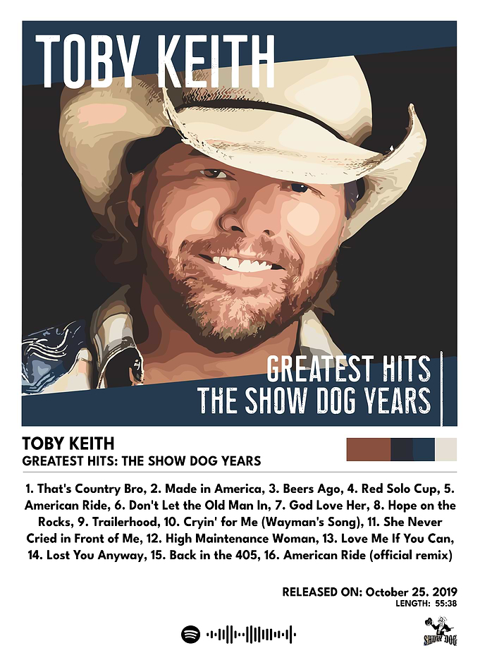 Toby Keith Greatest Hits The Show Dog Years