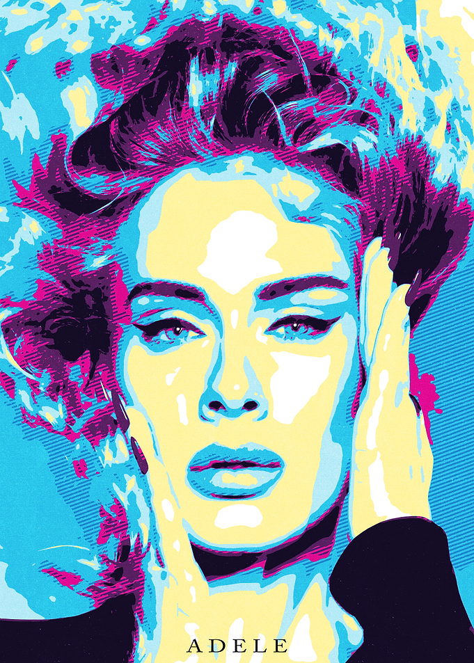 Adele Pop Art