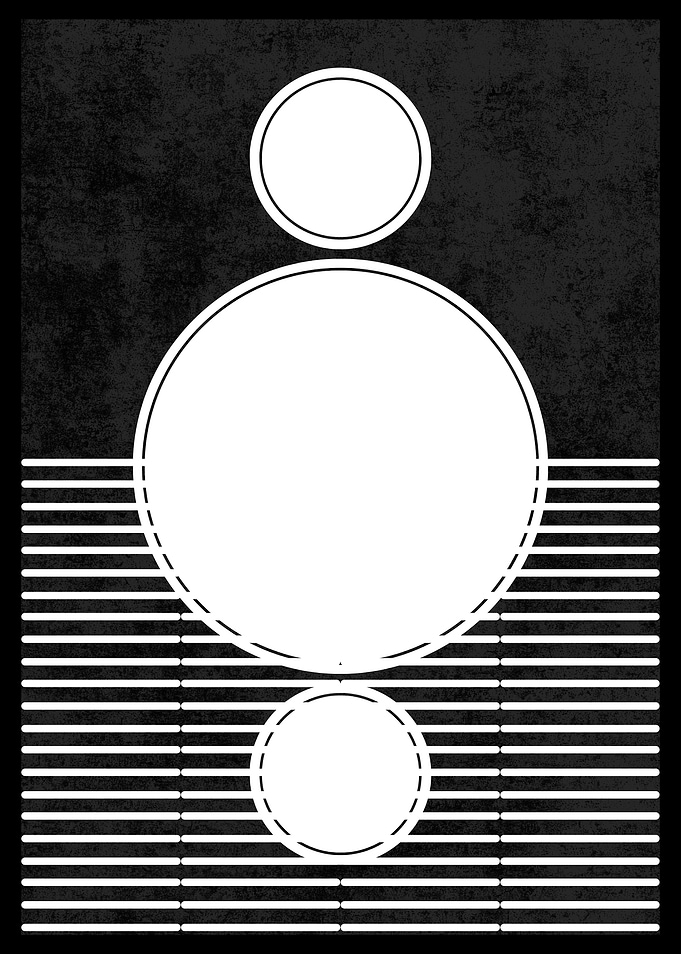 Abstract Circle Art