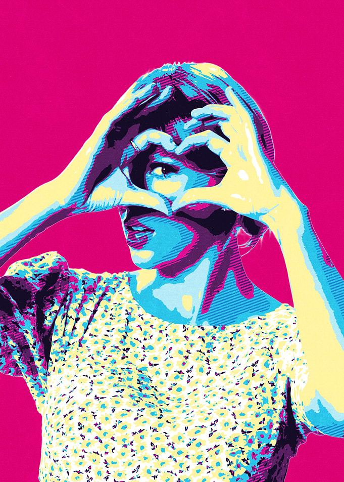 billie eilish Pop Art