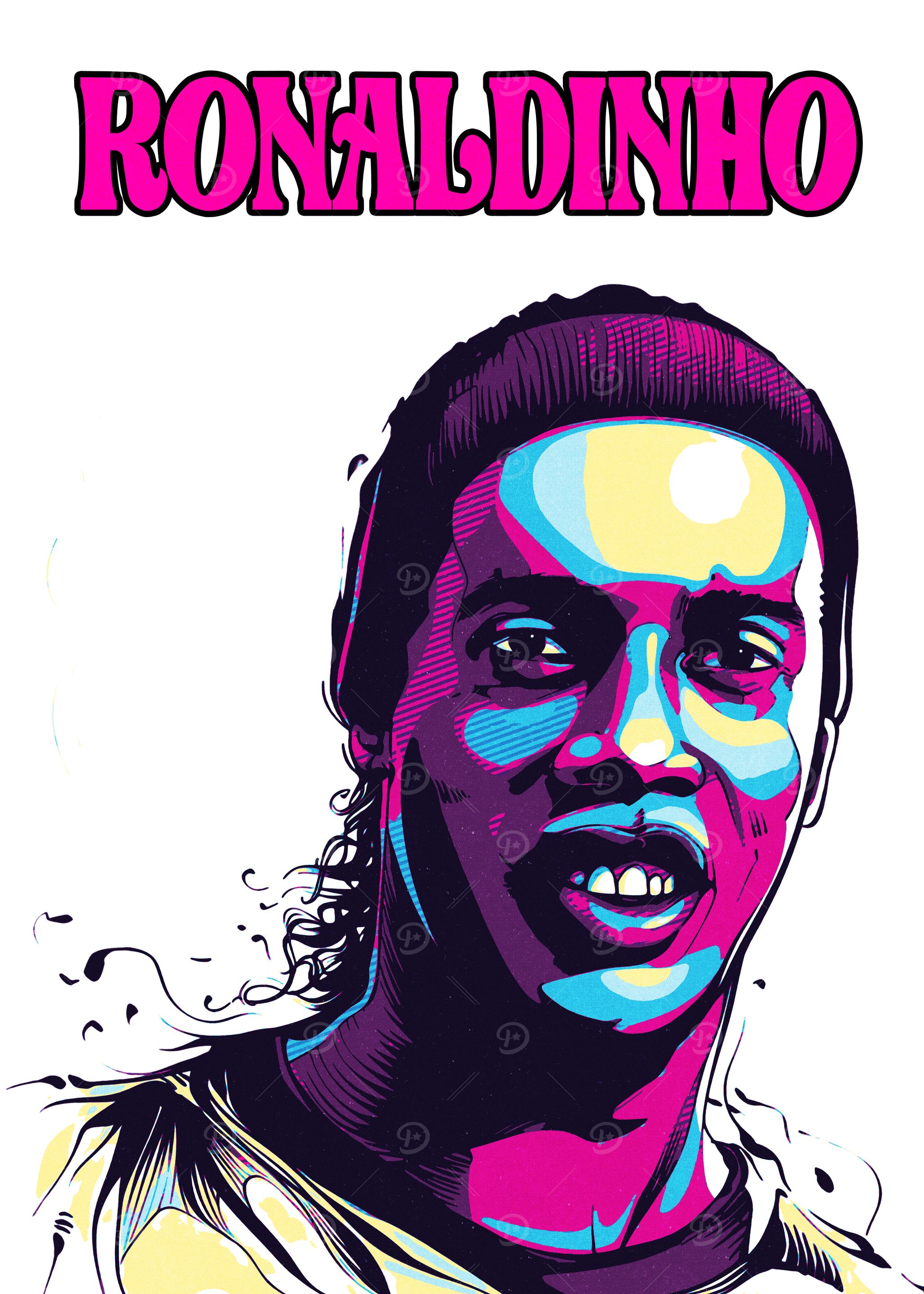 Ronaldinho Portrait