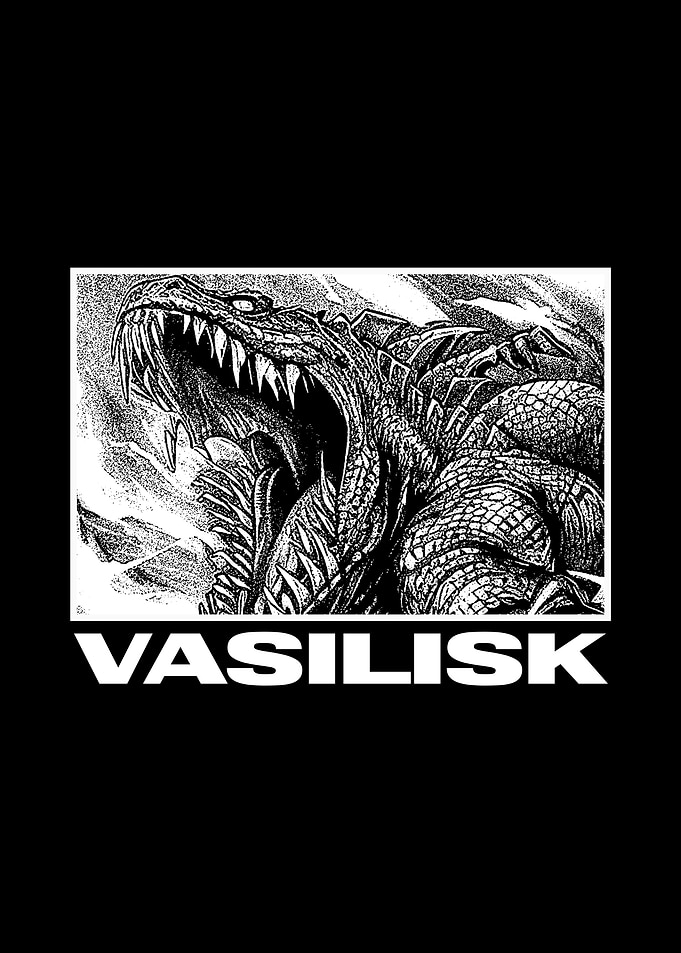 Basilisk Monster Illustration