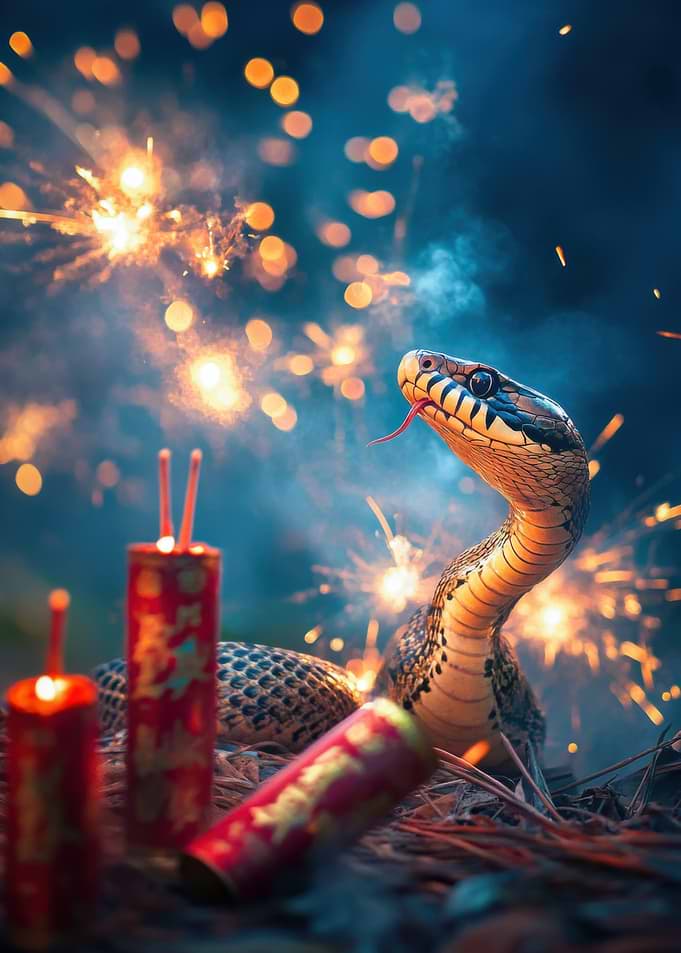 Year of the Snake - Lunar Fireworks Celebration