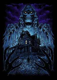 Haunted House Illustration