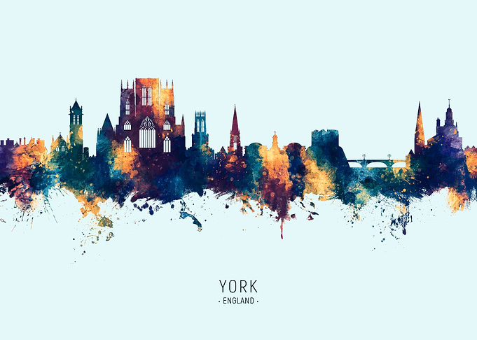 York England Skyline