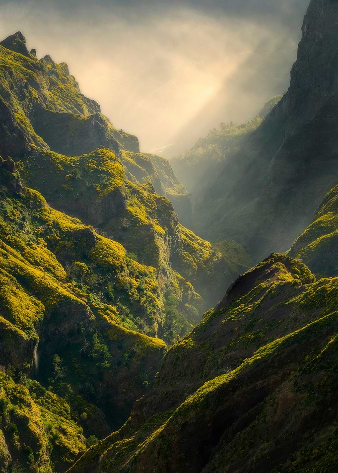 Pico do Ariero is one of the higher mountains on the island of Madeira.