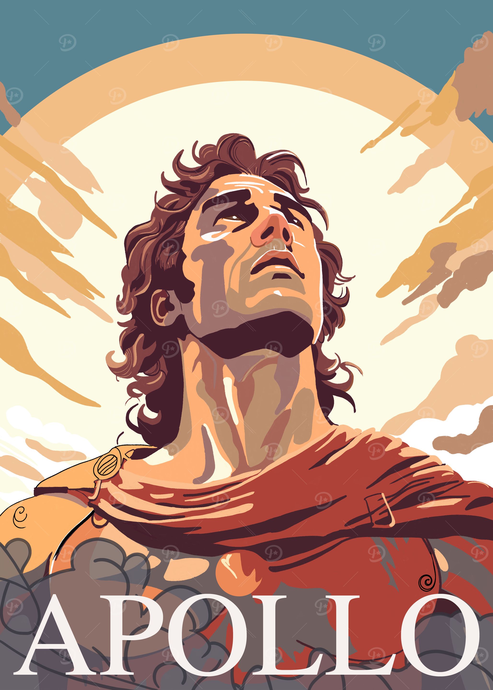 Apollo Greek God Poster