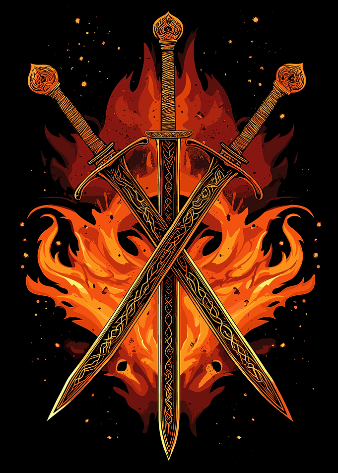 Three Blades of Fire