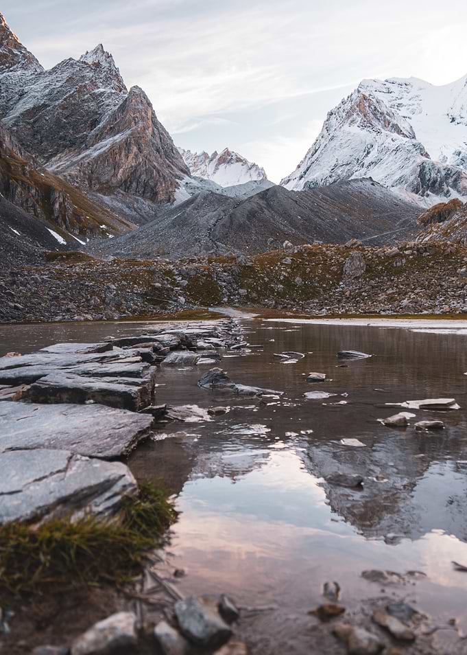 Mountain Lake Reflection