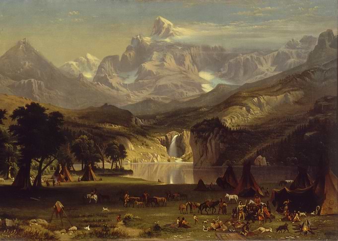 The Rocky Mountains, Lander's Peak (1863)