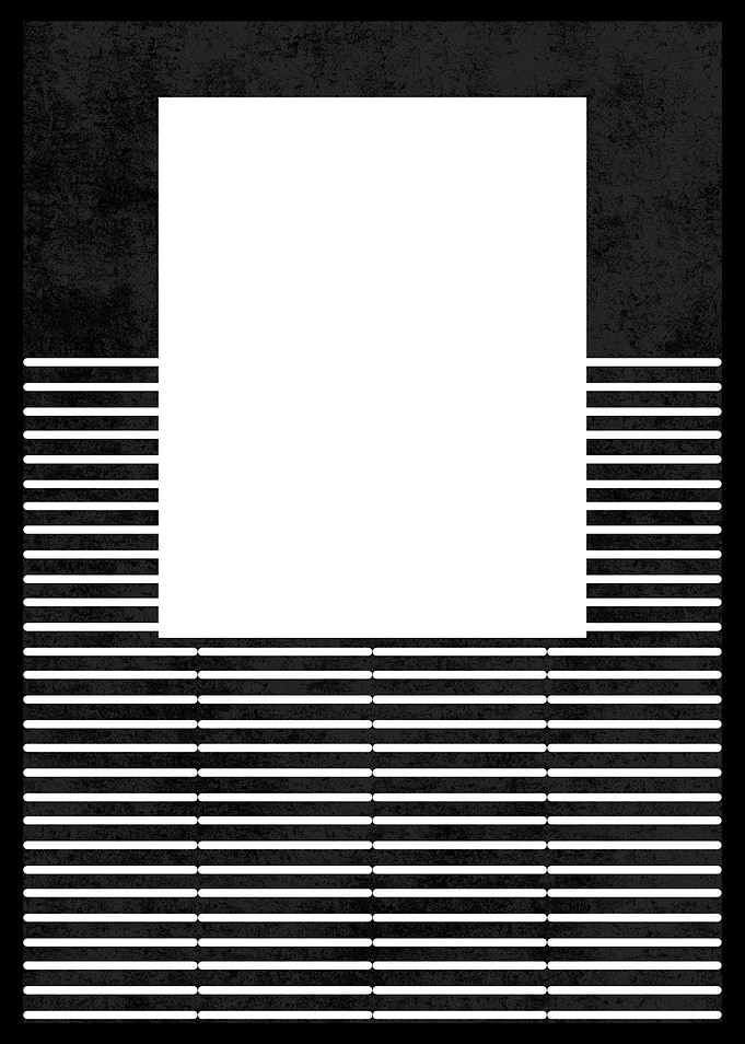 Black and White Abstract Art