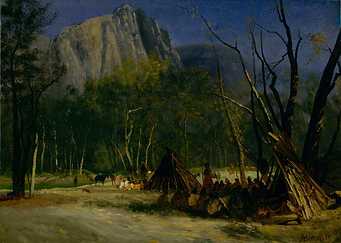Indians in Council, California (1872)