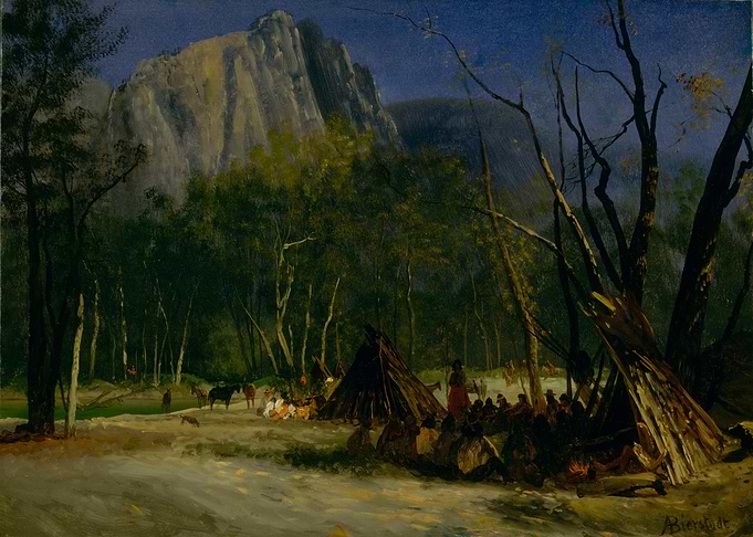 Indians in Council, California (1872)