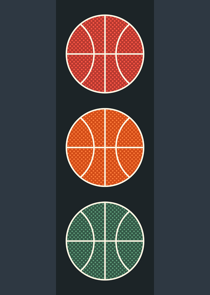 Basketball traffic light