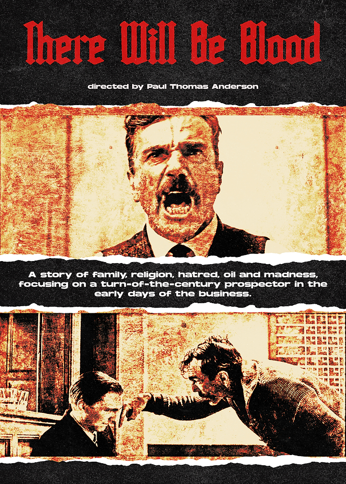 There Will Be Blood Movie Poster