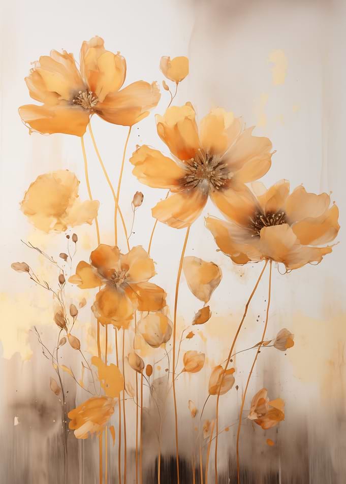 Watercolor Floral Art
