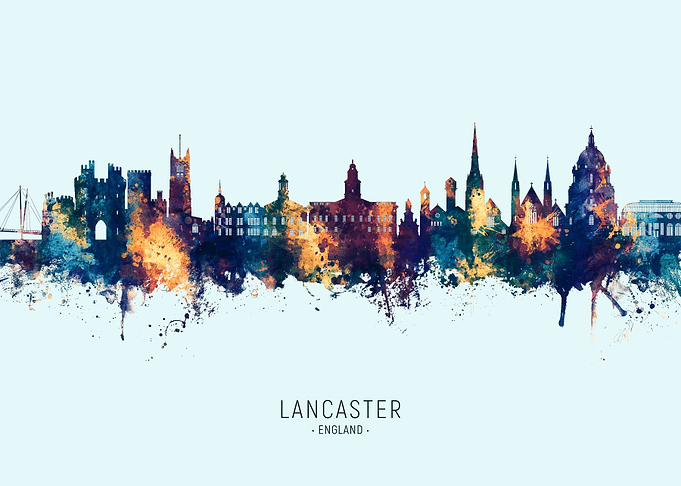 Lancaster England Skyline