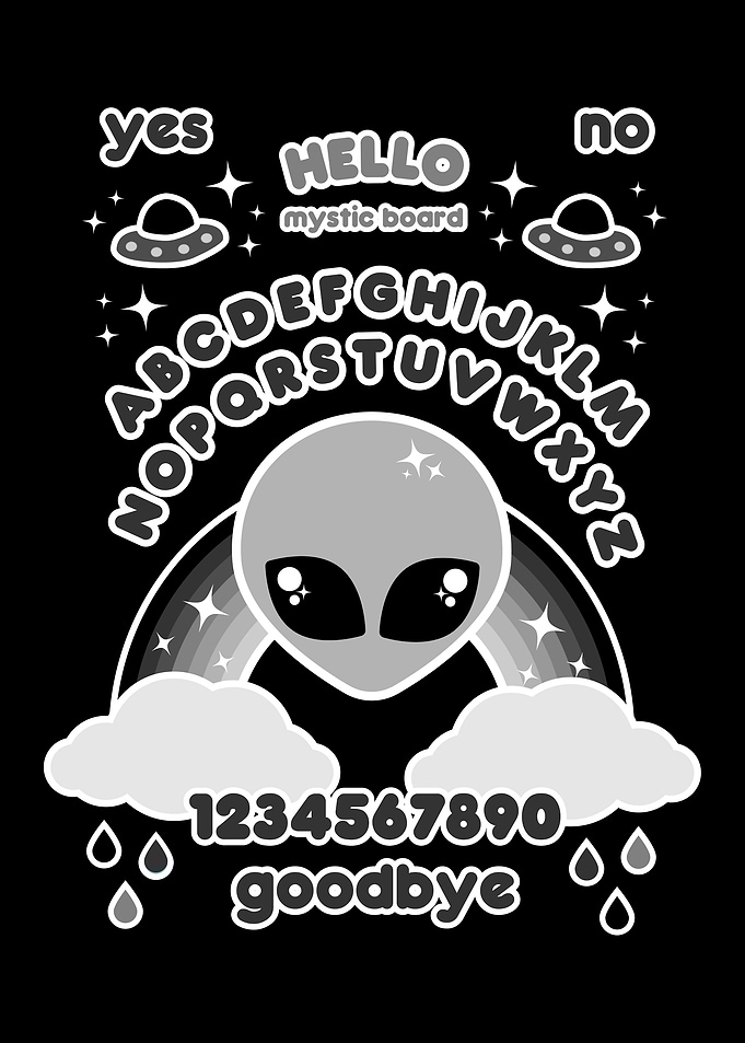 Alien Ouija Board