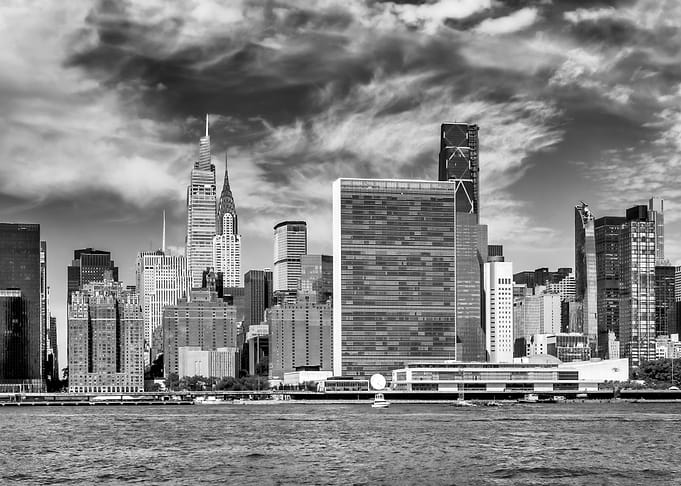 NYC East River Skyline