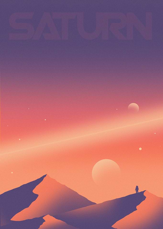 Solar System Saturn