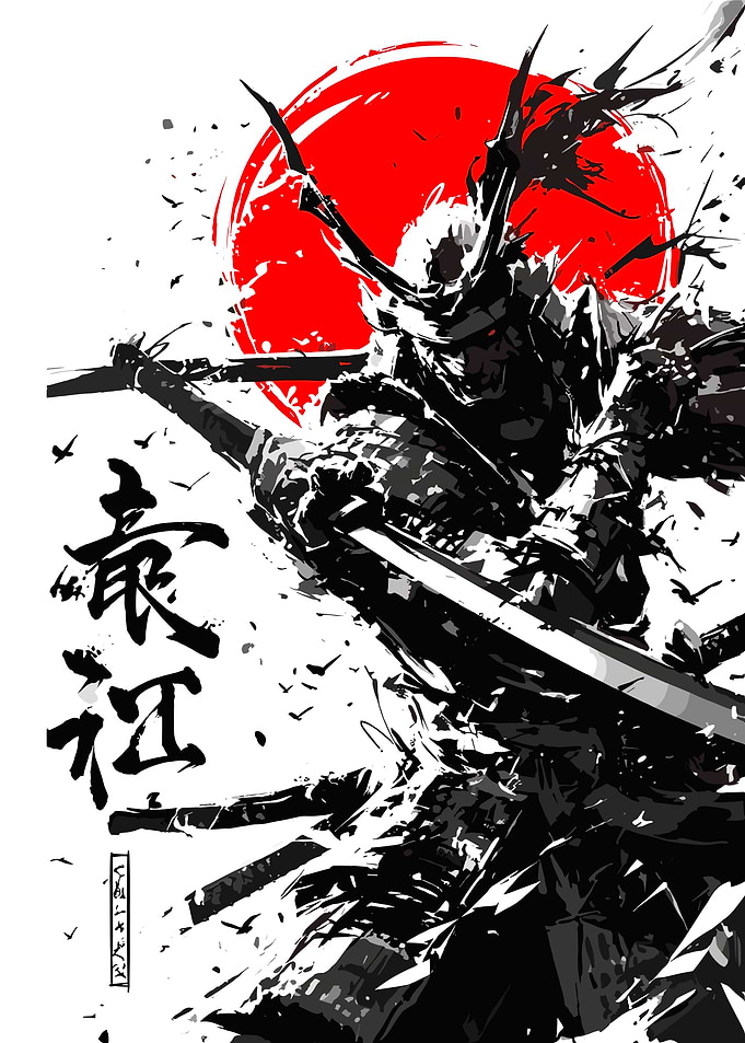 Samurai Warrior Art