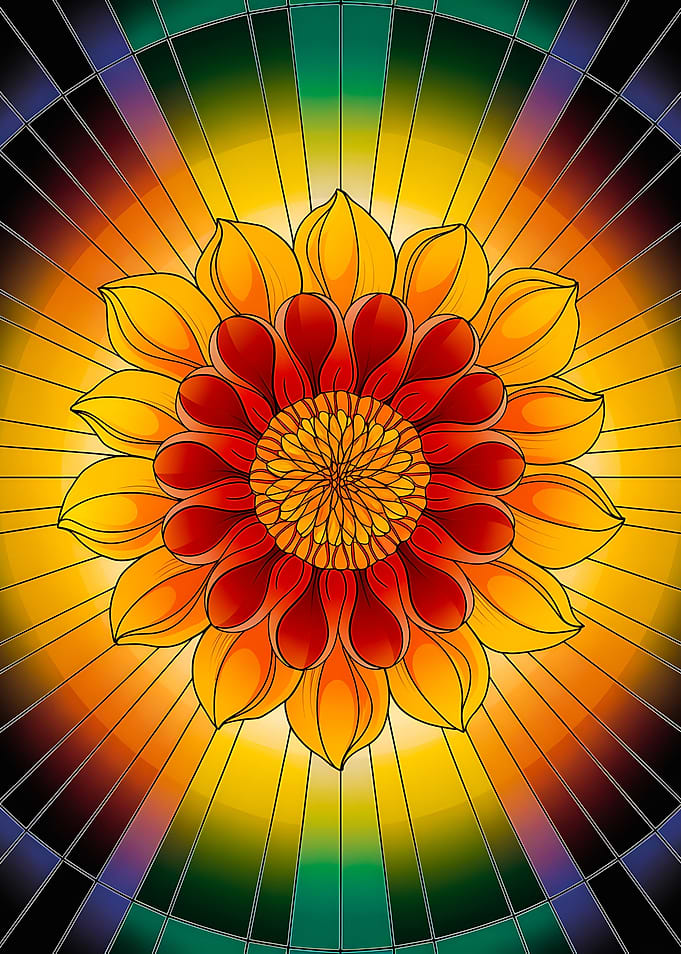 Dahlia in Glass A Floral Delight