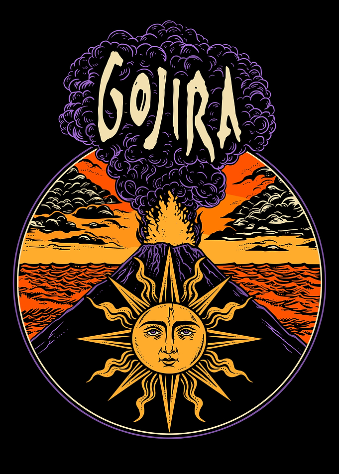 Gojira Volcano Sun