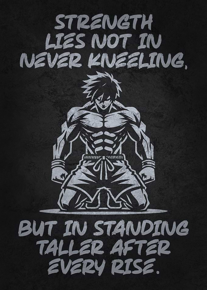 Strength vs Standing Taller - Anime Motivation